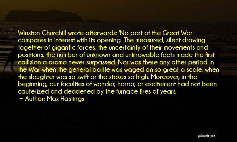 War Winston Churchill Quotes By Max Hastings