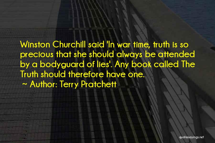 War Winston Churchill Quotes By Terry Pratchett