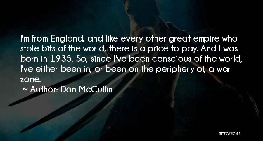 War Zone Quotes By Don McCullin