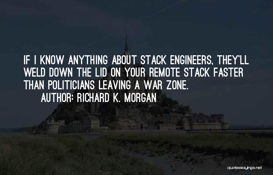 War Zone Quotes By Richard K. Morgan