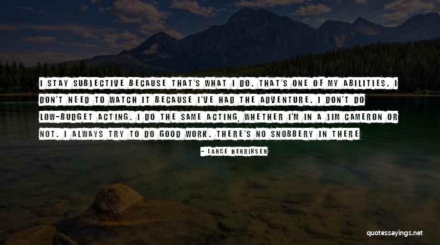 Warason Quotes By Lance Henriksen Warason Quotes By Lance Henriksen
