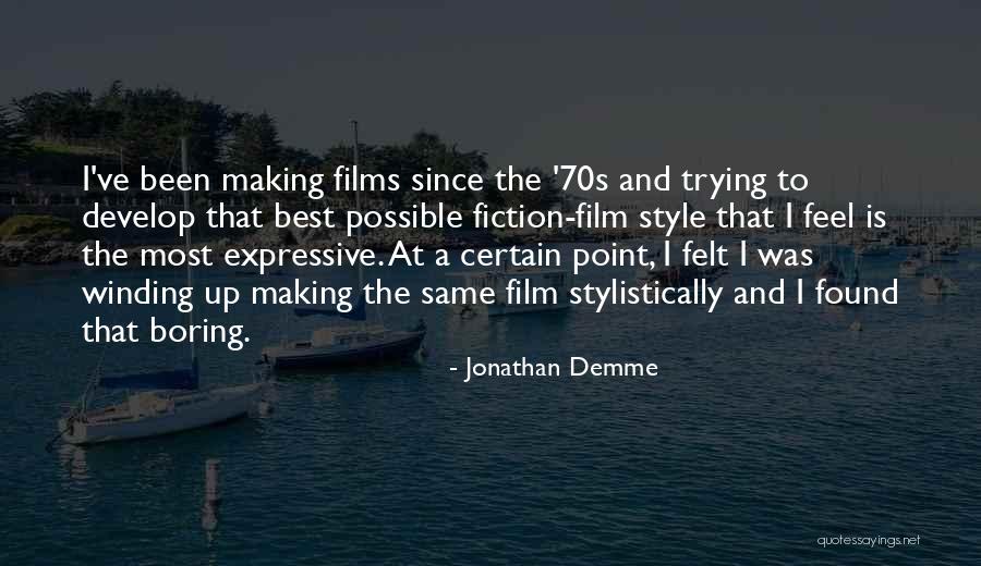 Warbly Books Quotes By Jonathan Demme Warbly Books Quotes By Jonathan Demme