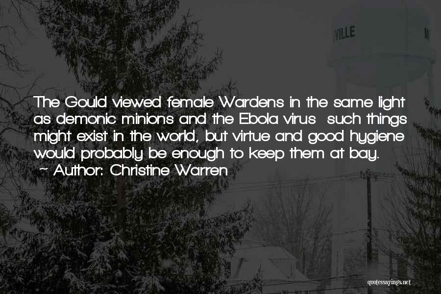 Wardens Quotes By Christine Warren