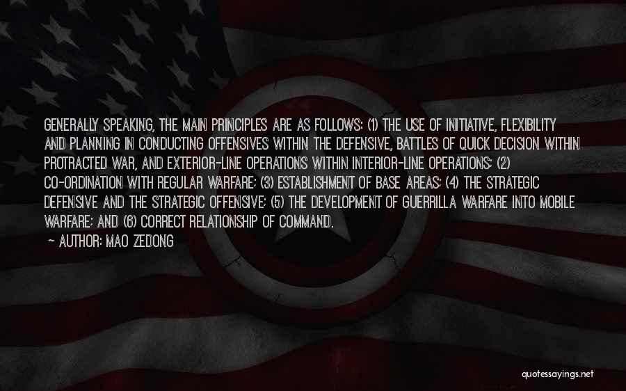 Warfare Quotes By Mao Zedong