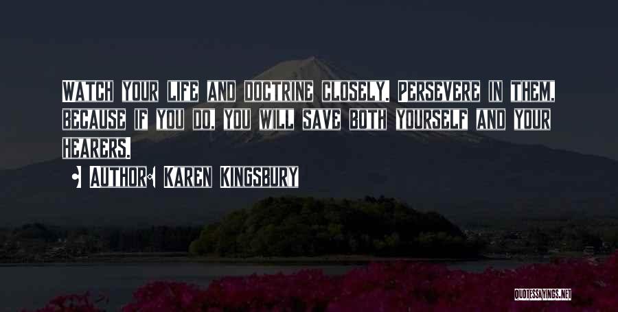 Warhaftig Associates Quotes By Karen Kingsbury