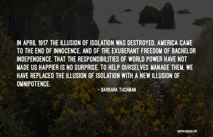 Warholian Theory Quotes By Barbara Tuchman Warholian Theory Quotes By Barbara Tuchman