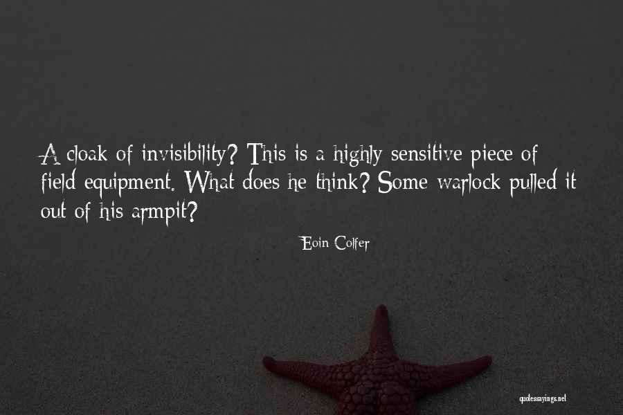 Warlock Quotes By Eoin Colfer