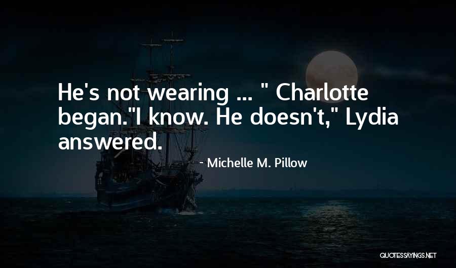 Warlock Quotes By Michelle M. Pillow