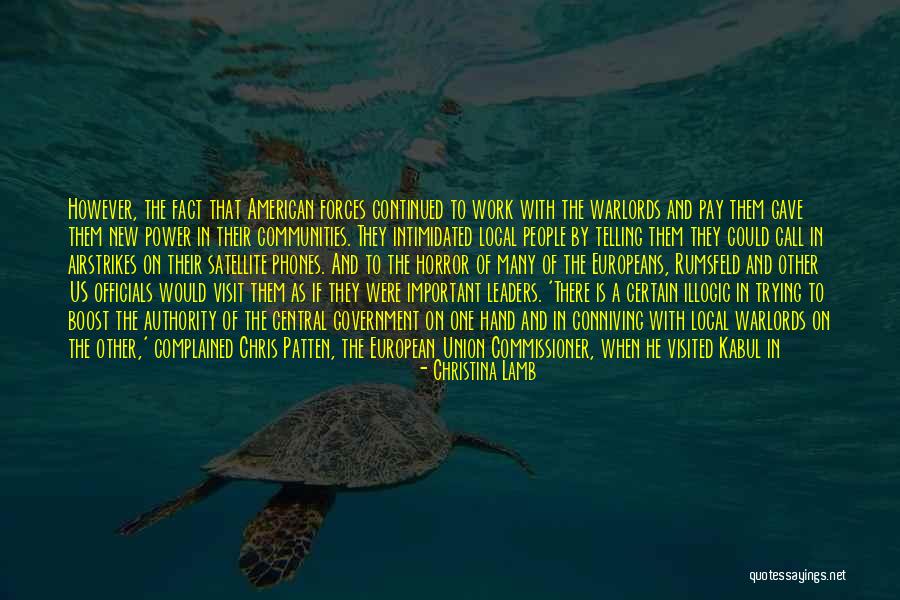 Warlords Call Quotes By Christina Lamb Warlords Call Quotes By Christina Lamb