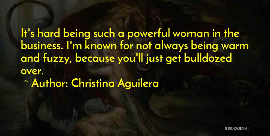 Warm And Fuzzy Quotes By Christina Aguilera