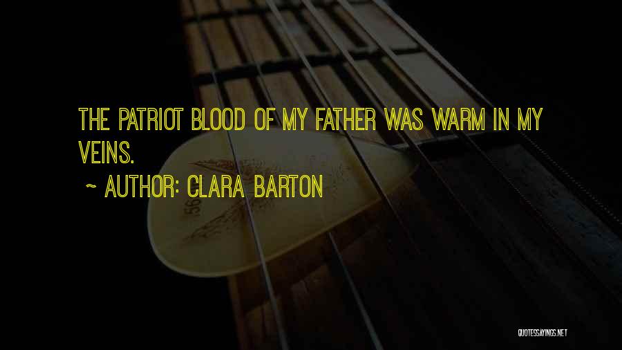 Warm Blood Quotes By Clara Barton
