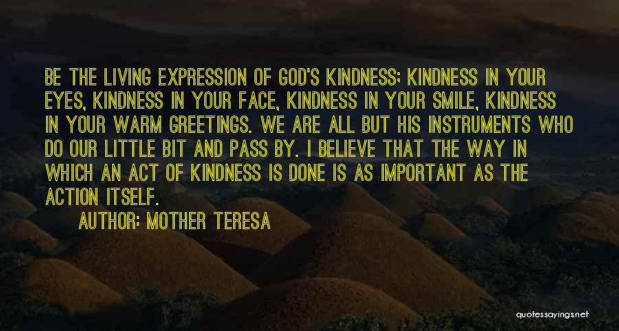 Warm Greetings Quotes By Mother Teresa