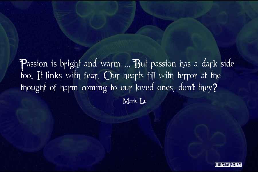 Warm Hearts Quotes By Marie Lu Warm Hearts Quotes By Marie Lu