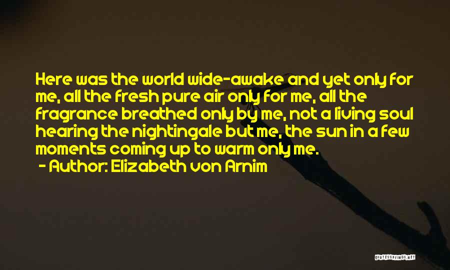 Warm The Soul Quotes By Elizabeth Von Arnim