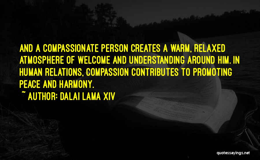 Warm Welcome Quotes By Dalai Lama XIV