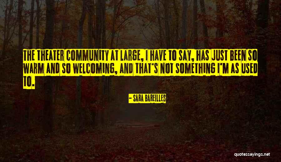 Warm Welcoming Quotes By Sara Bareilles Warm Welcoming Quotes By Sara Bareilles