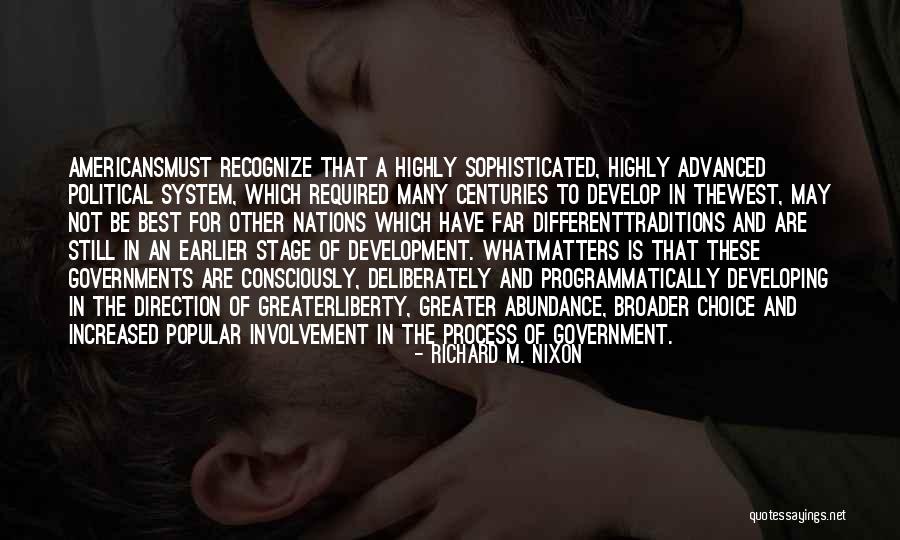 Warmack Investments Quotes By Richard M. Nixon