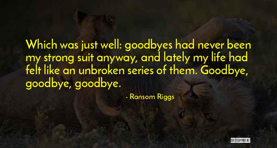 Warmerdam Sandra Quotes By Ransom Riggs Warmerdam Sandra Quotes By Ransom Riggs