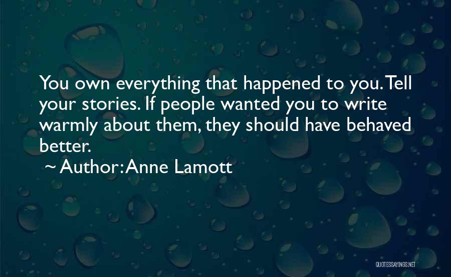 Warmly Welcome Quotes By Anne Lamott