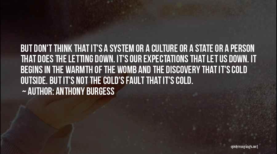 Warmth And Cold Quotes By Anthony Burgess