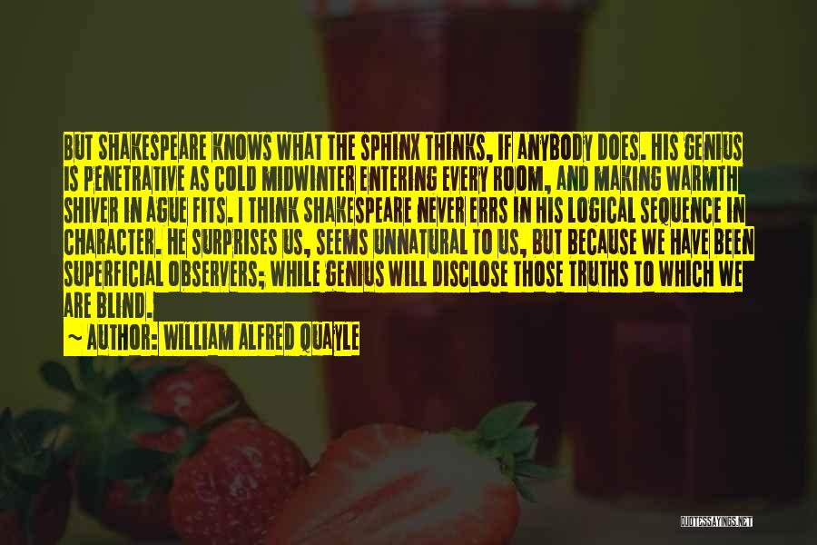 Warmth And Cold Quotes By William Alfred Quayle