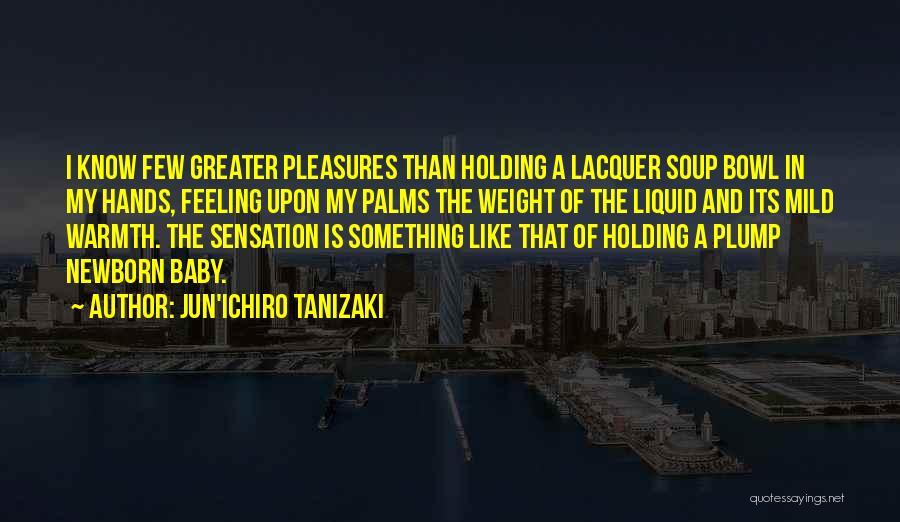 Warmth Feeling Quotes By Jun'ichiro Tanizaki