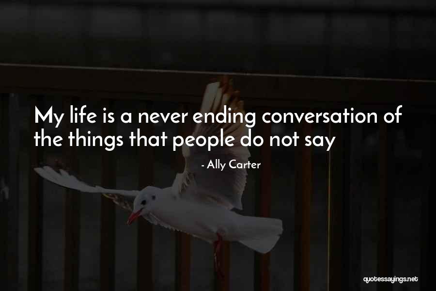 Warncke Berry Quotes By Ally Carter Warncke Berry Quotes By Ally Carter