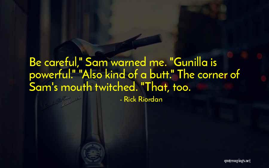 Warned Quotes By Rick Riordan Warned Quotes By Rick Riordan