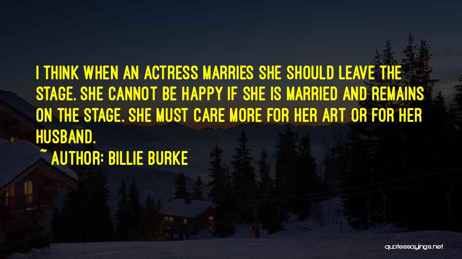 Warned Synonym Quotes By Billie Burke