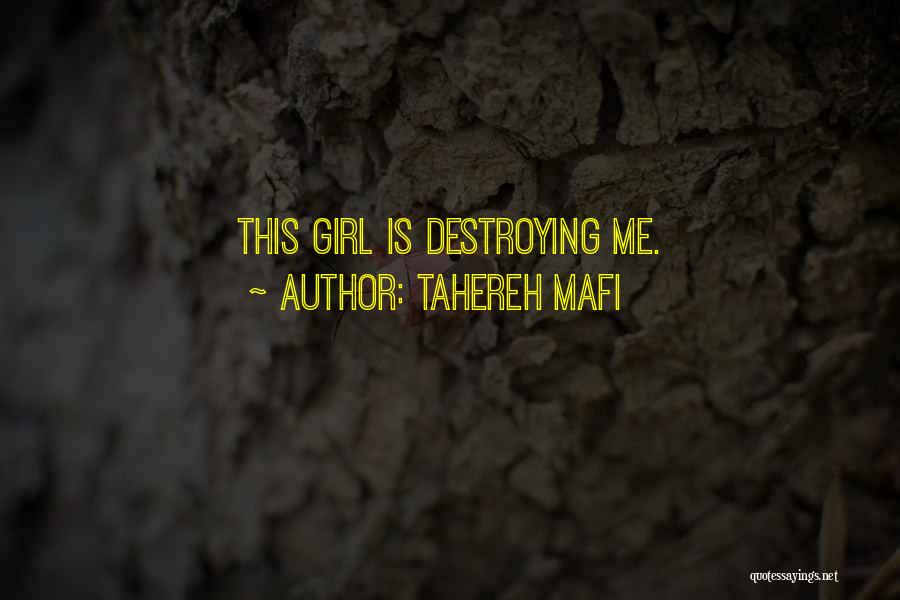 Warner Quotes By Tahereh Mafi