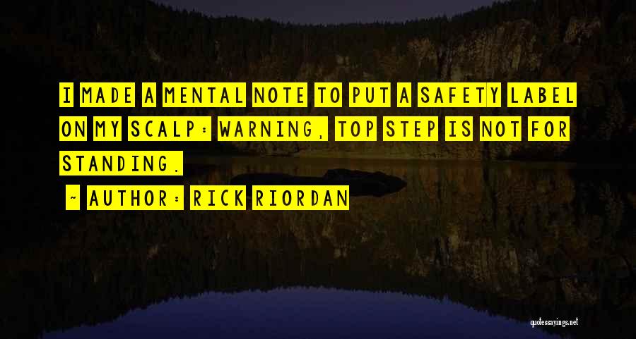 Warning Label Quotes By Rick Riordan