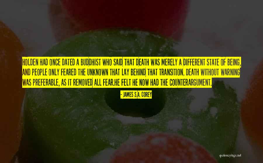 Warning People Quotes By James S.A. Corey Warning People Quotes By James S.A. Corey