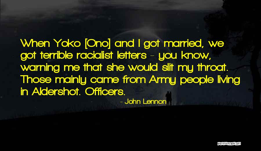Warning People Quotes By John Lennon Warning People Quotes By John Lennon