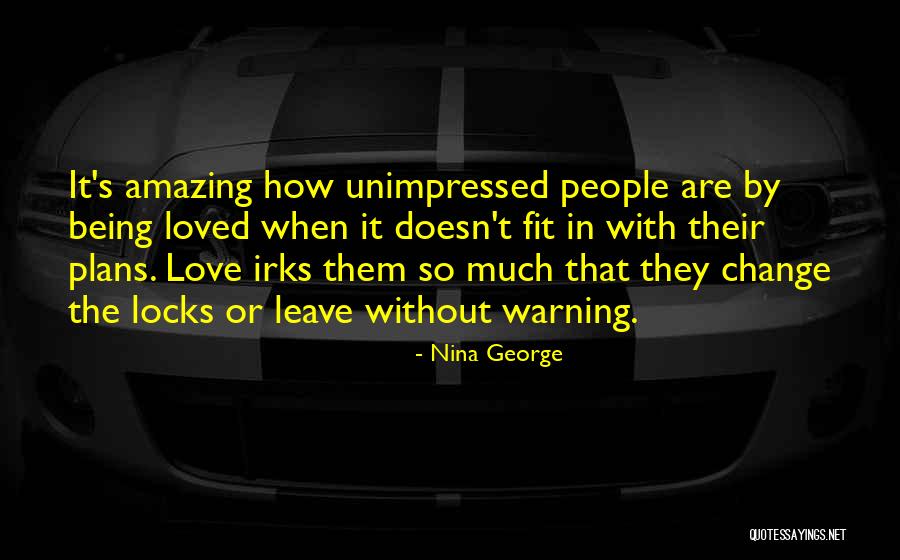 Warning People Quotes By Nina George Warning People Quotes By Nina George