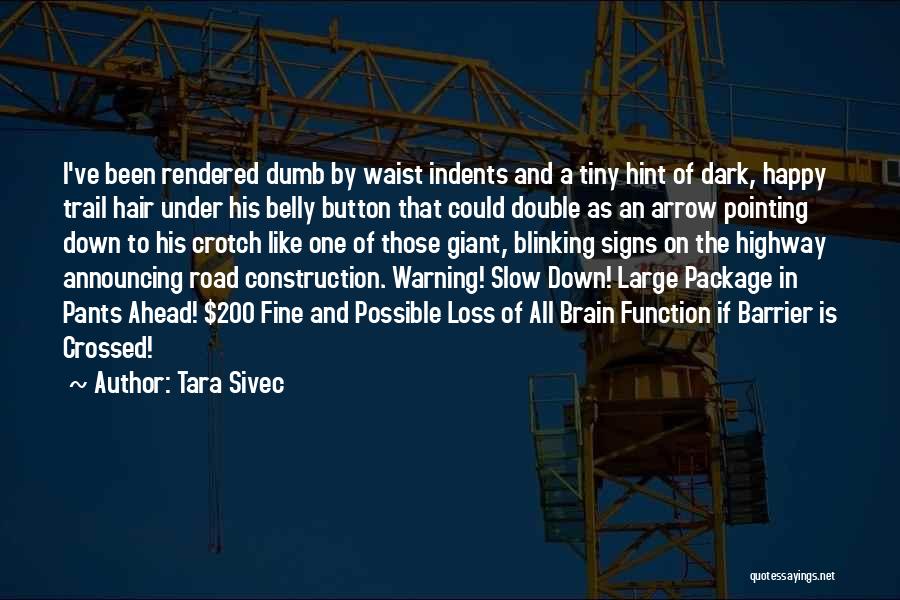 Warning Signs Quotes By Tara Sivec