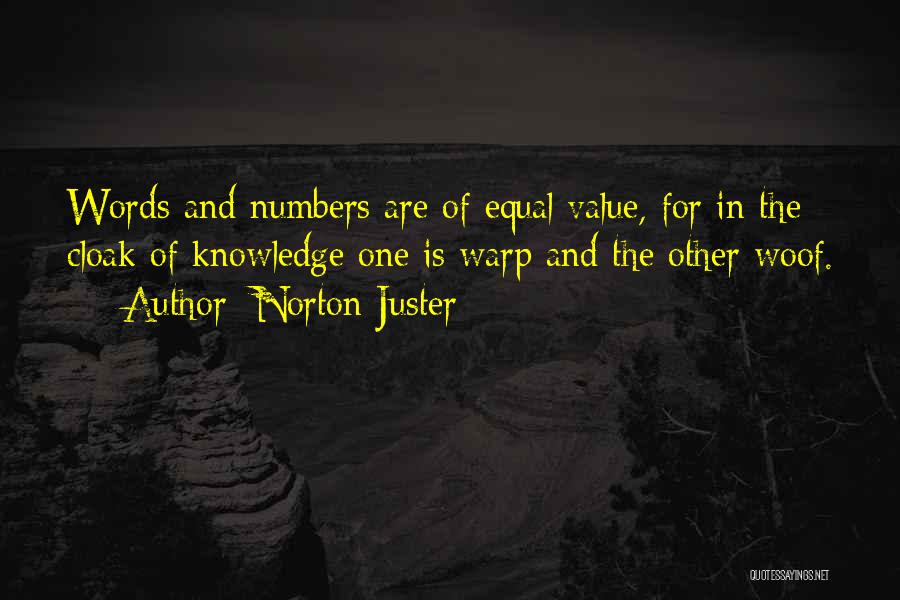 Warp Quotes By Norton Juster