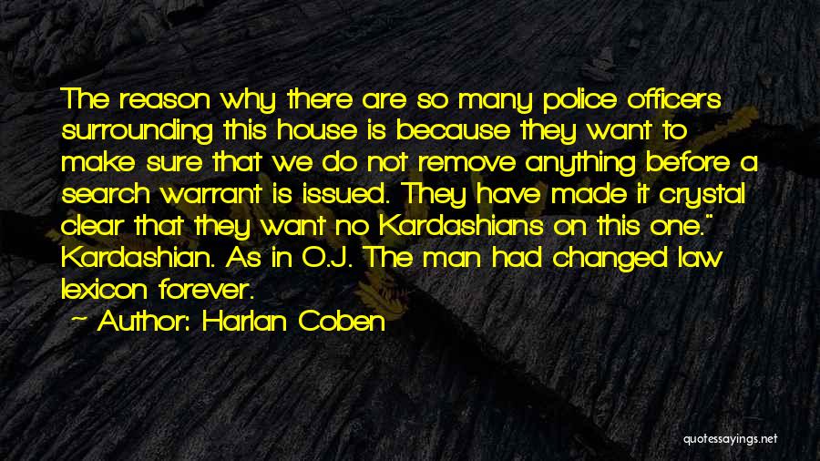 Warrant Officers Quotes By Harlan Coben