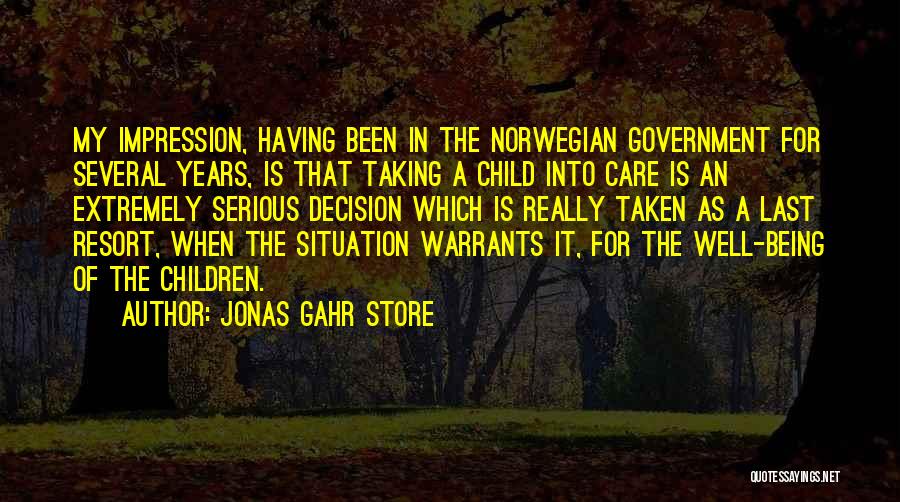 Warrants Quotes By Jonas Gahr Store