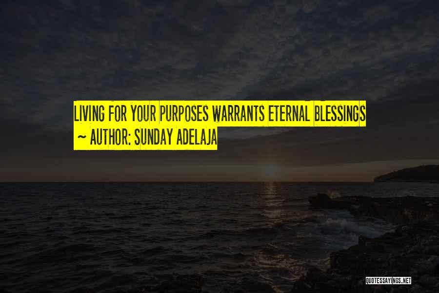 Warrants Quotes By Sunday Adelaja