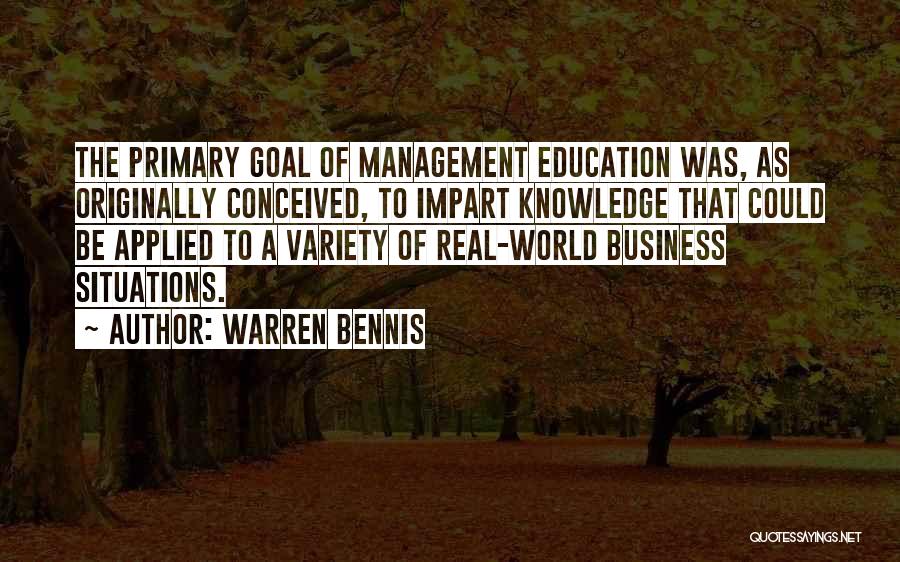 Warren Bennis Quotes 1106991