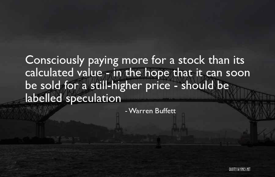 Warren Buffett Stock Quotes By Warren Buffett