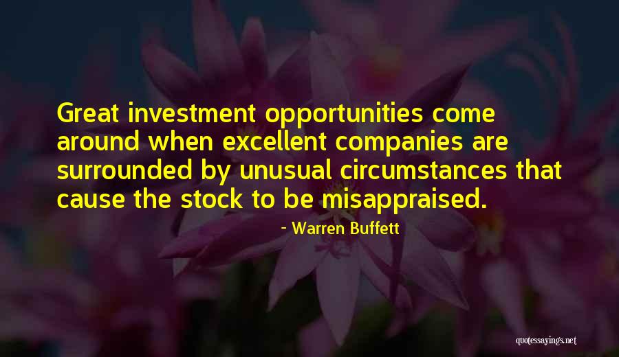 Warren Buffett Stock Quotes By Warren Buffett