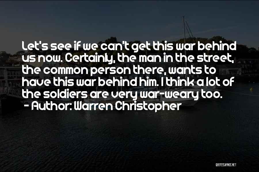 Warren Christopher Quotes 1284523
