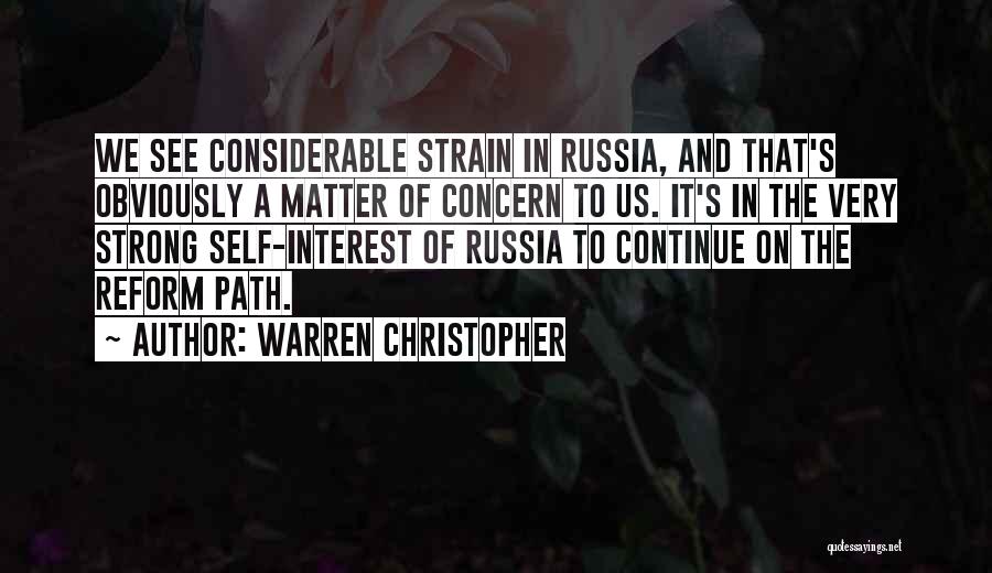 Warren Christopher Quotes 1294825