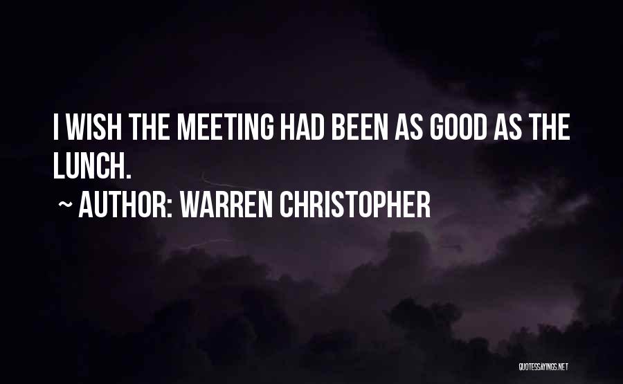 Warren Christopher Quotes 1648253