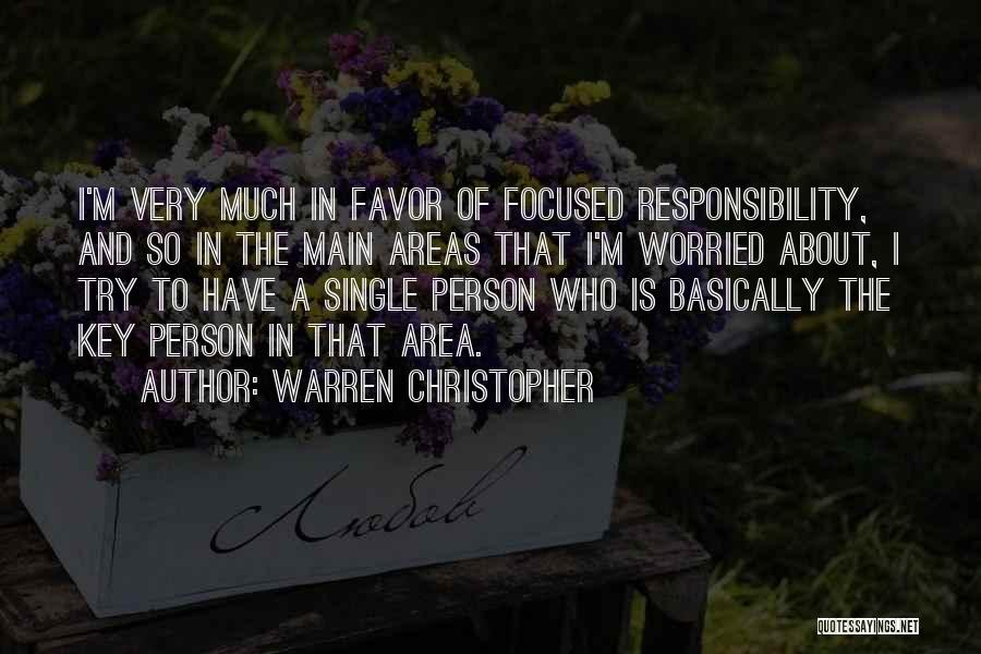 Warren Christopher Quotes 1911145