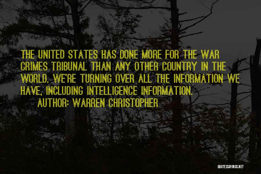 Warren Christopher Quotes 424920