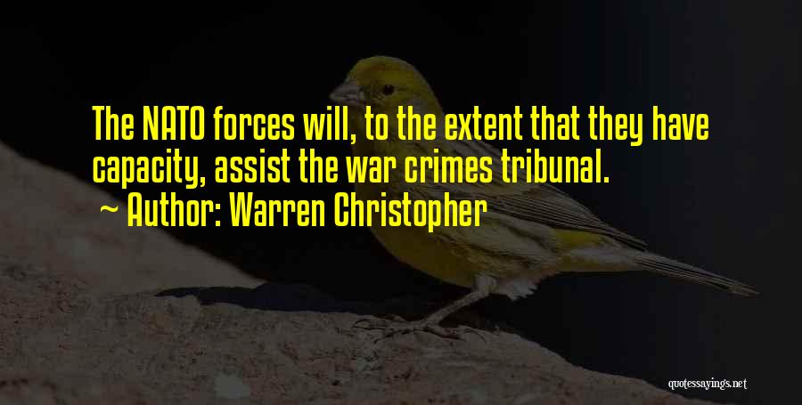 Warren Christopher Quotes 437862