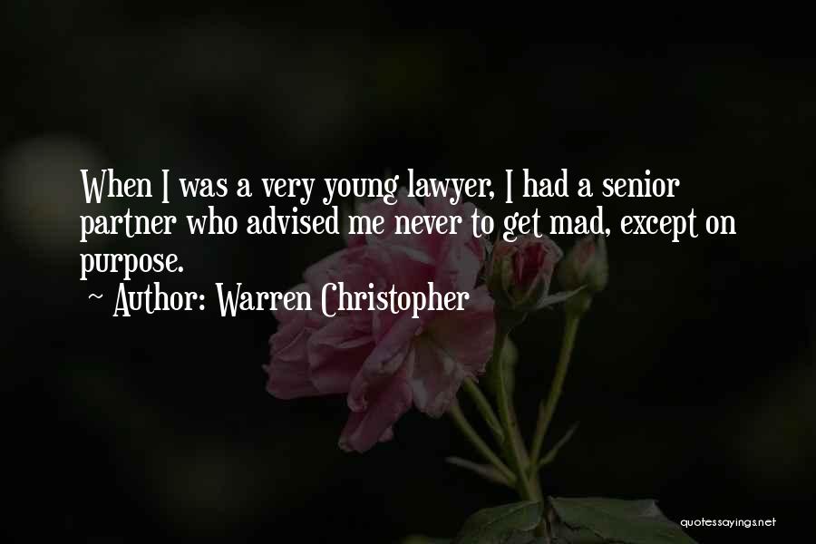 Warren Christopher Quotes 504627