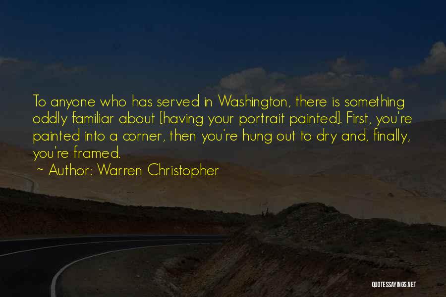 Warren Christopher Quotes 633552